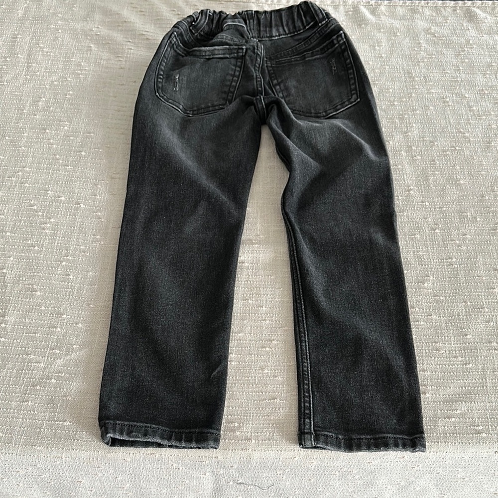 Kids Black Denim Jeans